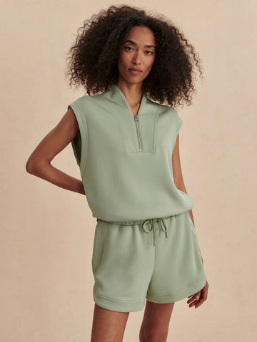 Ollie High Rise Short - Snow Sage
