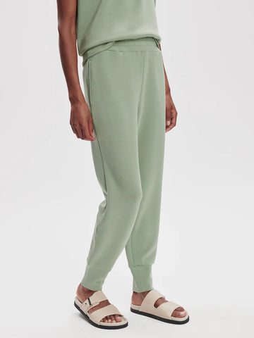 The Slim Cuff Pant 27.5 - Loden Frost