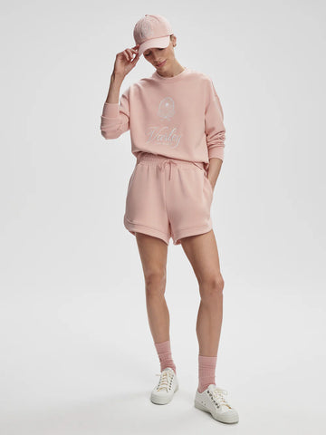 Ollie High Rise Short - Dusty Pink