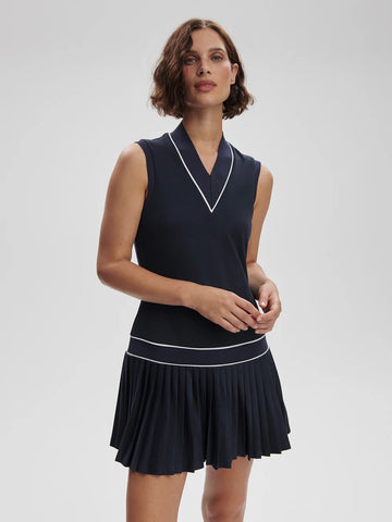 Jouri Court Dress - Blue Nights
