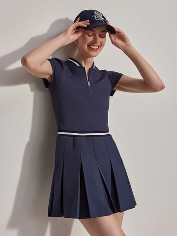 Nora Court Dress - Blue Nights