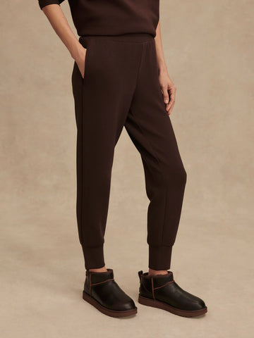 The Slim Cuff Pant 27.5 - Coffee Bean