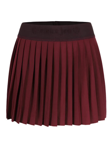 Chantal Skirt Heart - Burgundy