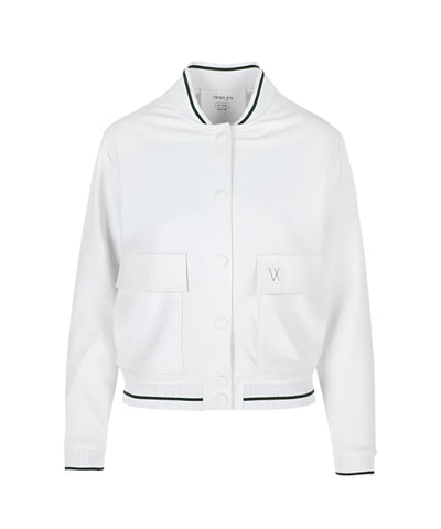 Morgane Jacket - White/Green