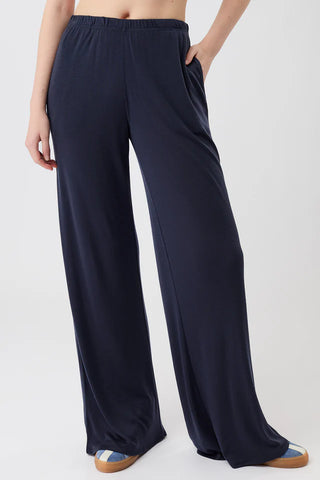Cozy Day Wool Pants - Night Sky