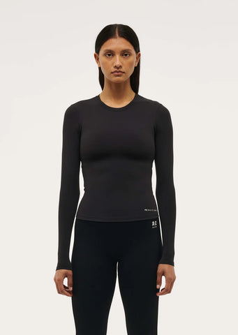 Foundation Long Sleeve Top - Black