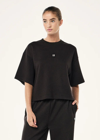 Printemps Crop Tee - Licorice