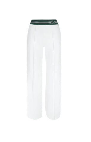 Stella Pants - White/Green