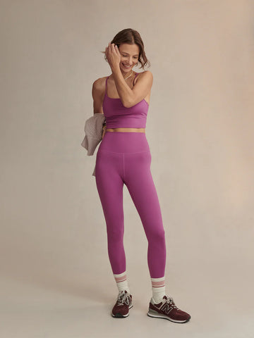 FreeSoft Super High 7/8 Legging - Striking Purple