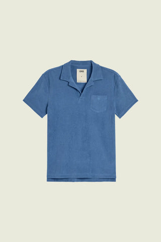 Terry Polo Shirt - Coronet Blue