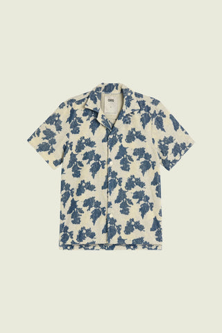 Cuba Terry Shirt - Sail Contraste