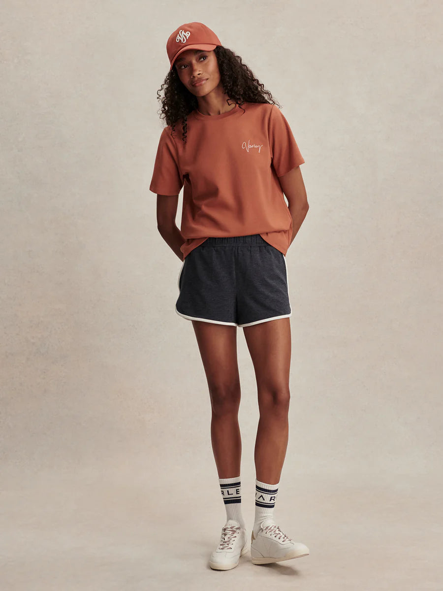 Marty Active Short - Navy Marl