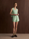 Coulter High-Rise Short - Sage Mint