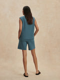Rumer Long Short - Mallard Blue