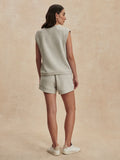 Atrium High-Rise Short - Light Grey Marl