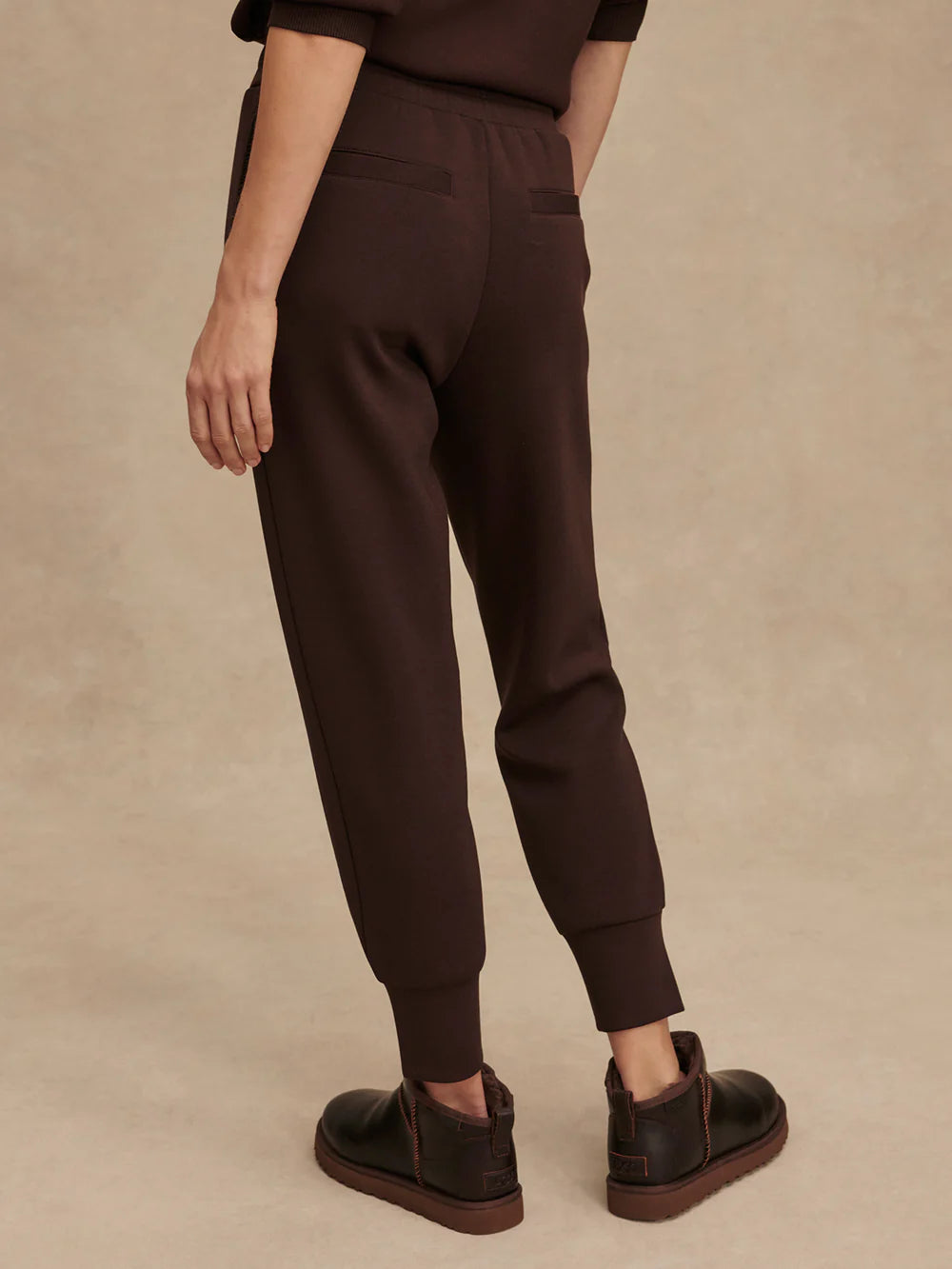 The Slim Cuff Pant 27.5 - Coffee Bean