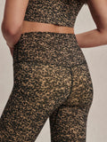 FreeSoft High Rise Legging - Prairie Sand Cheetah