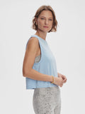 Page Seamless Crop Tank - Cashmere Blue