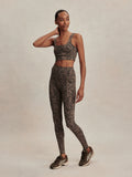 FreeSoft Cori Bra - Brown Contrast Cheetah