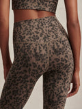 FreeSoft High Rise Legging - Brown Contrast Cheetah