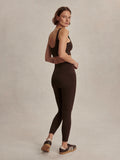 FreeSoft High Rise 7/8 Legging - Coffee Bean