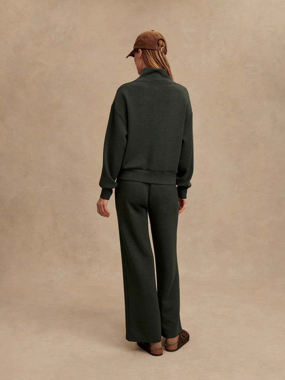 Davidson Sweat - Olive Marl