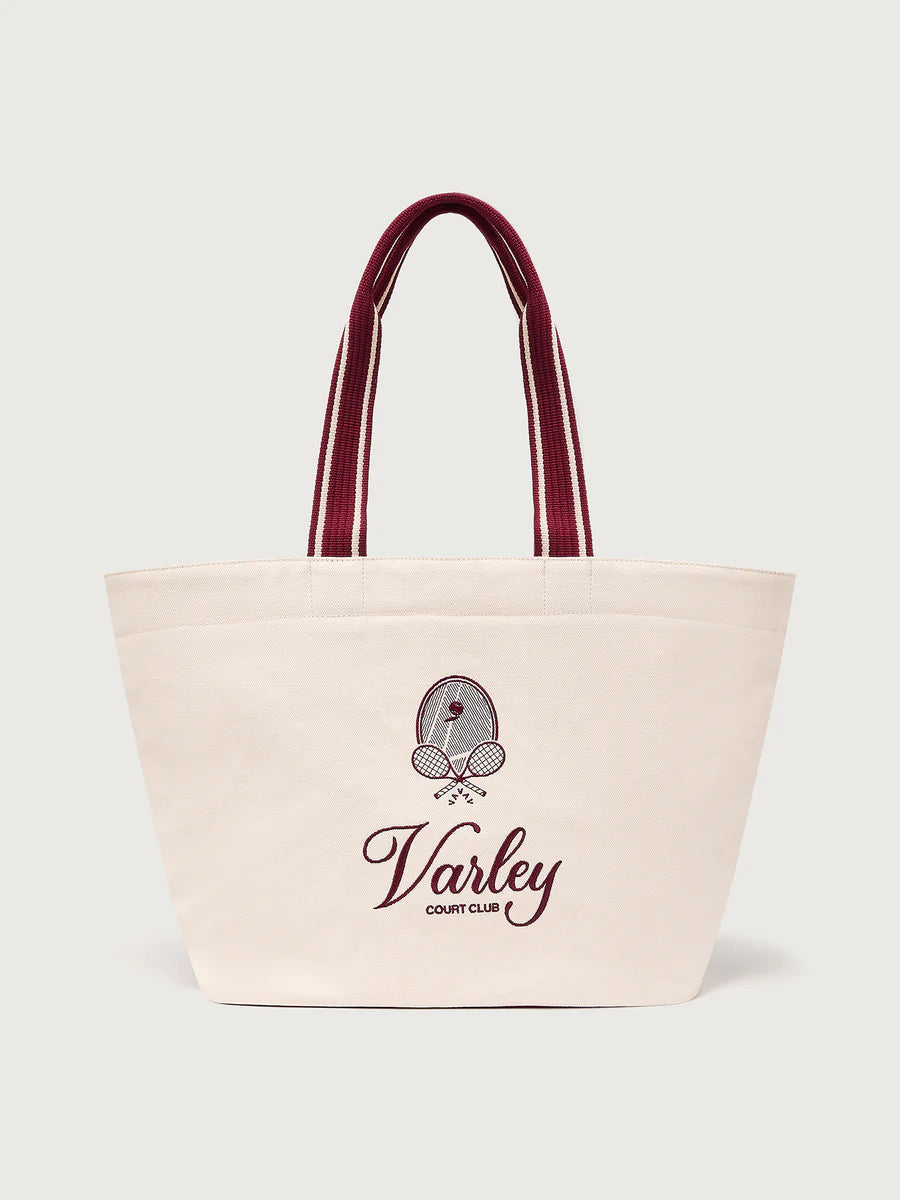 Robinson Canvas Club Tote Bag - Ivory/Port