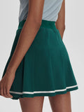 Clarendon High Rise Skort - Forest/White