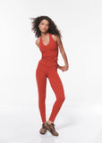Signature Full Length Legging - Cherry