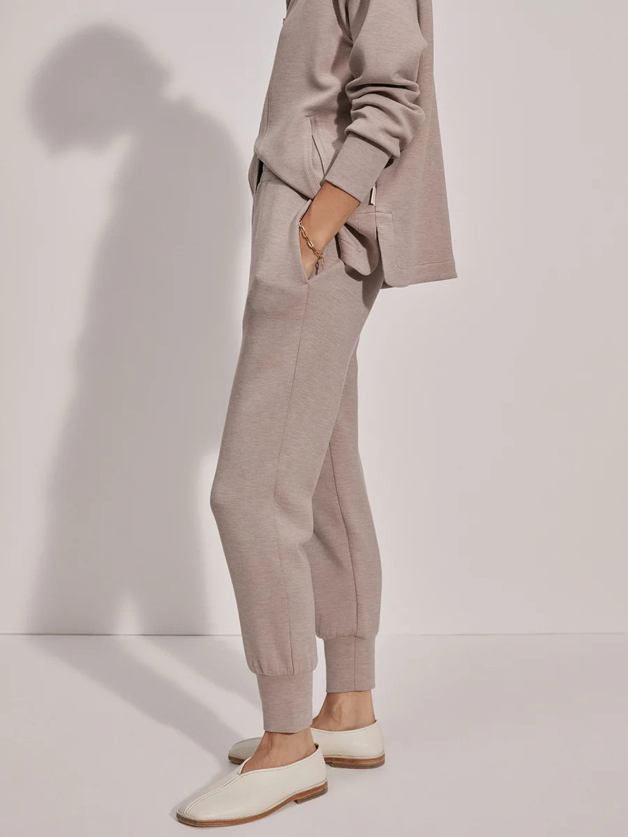 The Slim Cuff Pant 27.5 - Taupe Marl