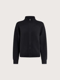 Tayah Zip-Through Sweat - Black
