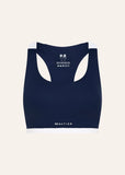 Highgate Sports Bra - Dark Navy/Optic White