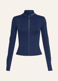 Highgate Zip Jacket - Dark Navy/Optic White