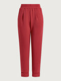 The Rolled Cuff Pant - Rich Raspberry