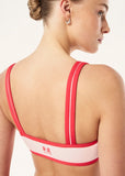 Solis Scoop Sports Bra - Soft Pink/Strawberry