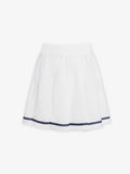 Clarendon High Rise Skort - White/Blue Nights