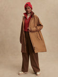 Amel Rain Jacket - Cocoa Dust