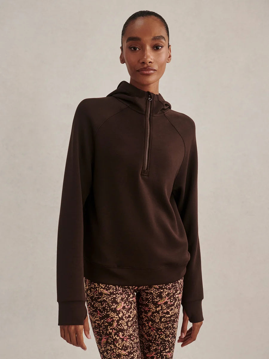Karo Half-Zip Hooded Sweat
