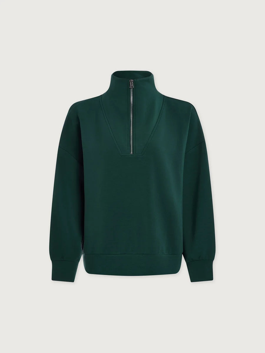 Hawley Half-Zip Sweat - Ponderosa Pine