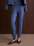 The Slim Cuff Pant 27.5 - Bijou Blue