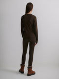 Always Warm Base Layer Legging - Deep Chocolate Marl