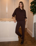 The Slim Cuff Pant 27.5 - Coffee Bean