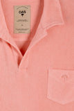 Terry Polo Shirt - New Pink