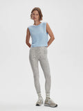 Page Seamless Crop Tank - Cashmere Blue