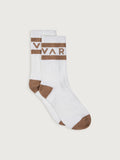 Spencer Sock - Egret/Golden Bronze