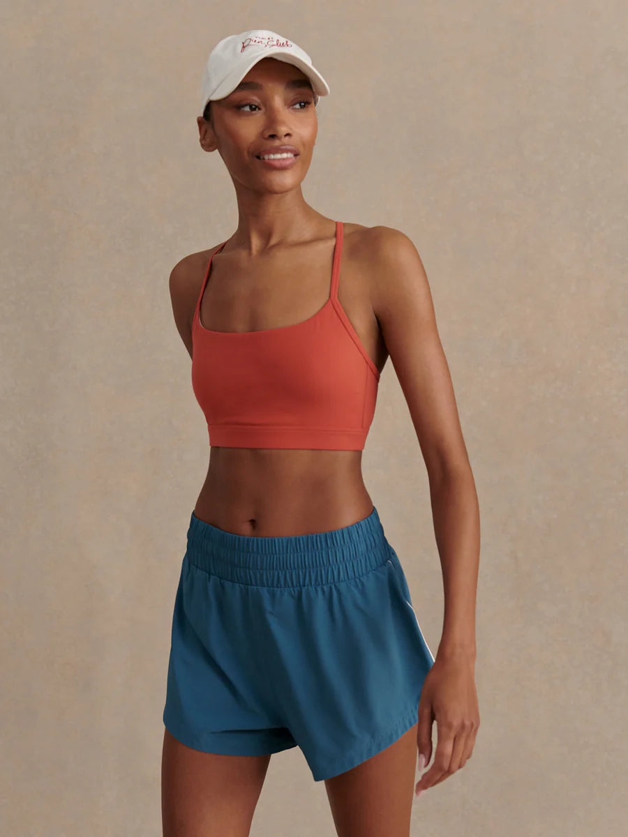 Kallin Piped Running Short - Mallard Blue
