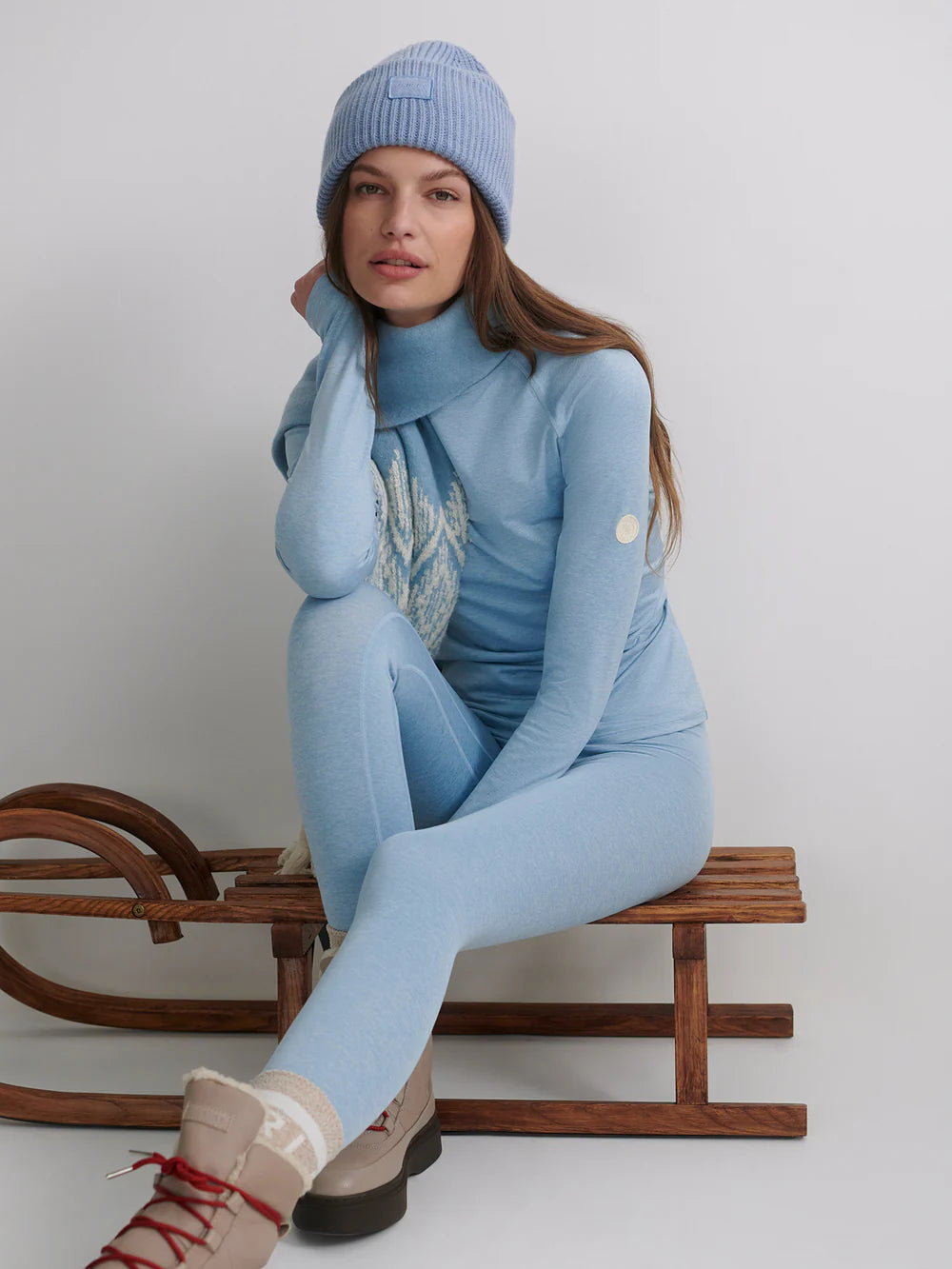 Always Warm Crew-Neck Baselayer - Glacier Marl