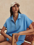 Ritchie Short Sleeve - Azure Blue