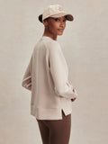 Zosia Crew-Neck Sweat - Silver Grey
