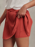Davina High-Rise Skort - Baked Apple